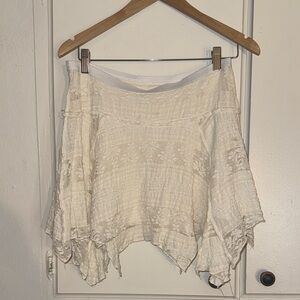 Cotton On Cream Asymmetrical Skirt